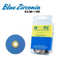 Moores Blue Zirconia Sanding Discs 3/4"  200/Pk